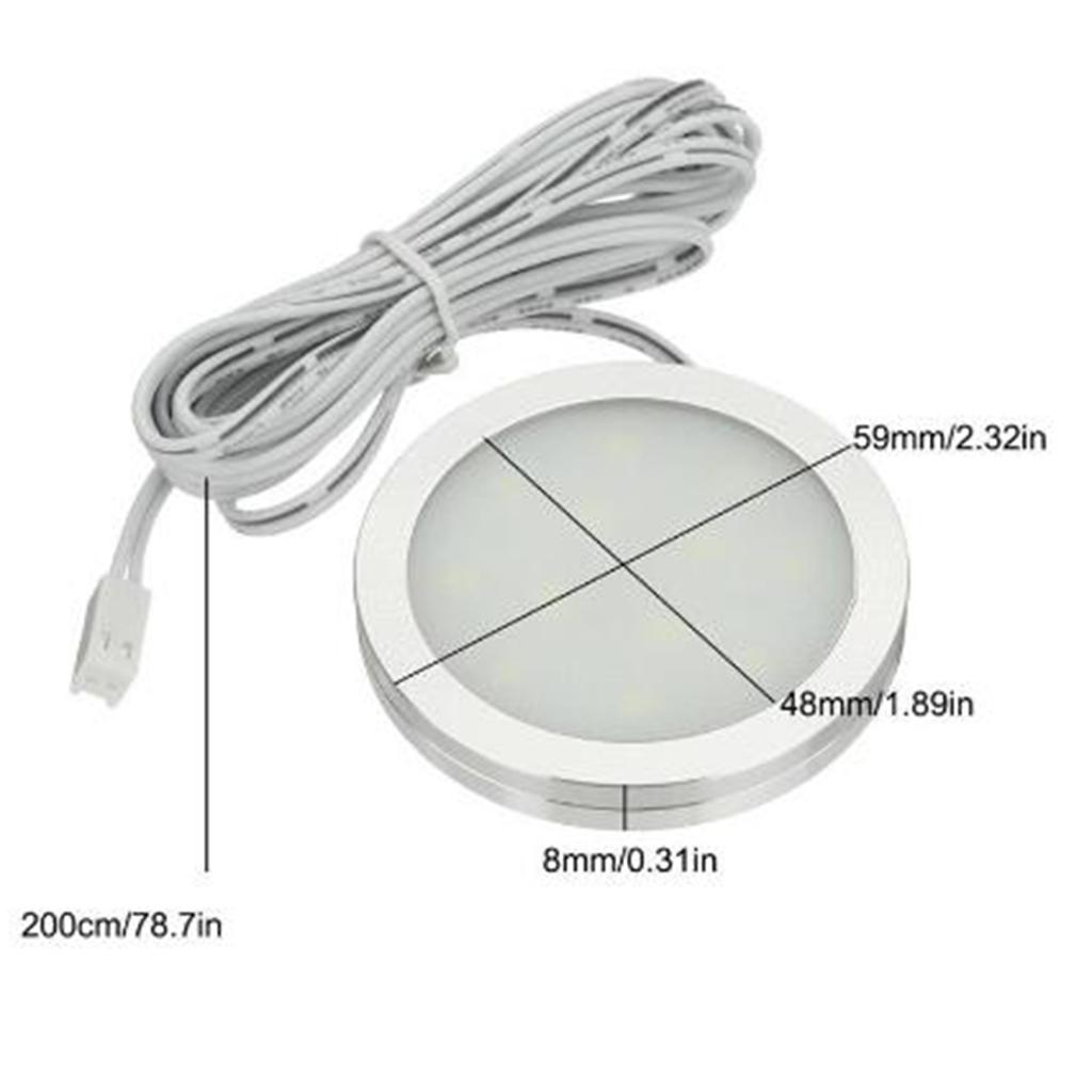 2.5W 12V LED RV Caravan Trailer Boat Interior Ceiling Light Warm White 3000K