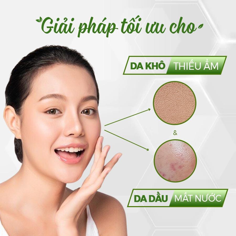 Sữa rửa mặt tinh chất TRÀM TRÀ tự nhiên cho da mụn giảm nhờn trắng da 100ml