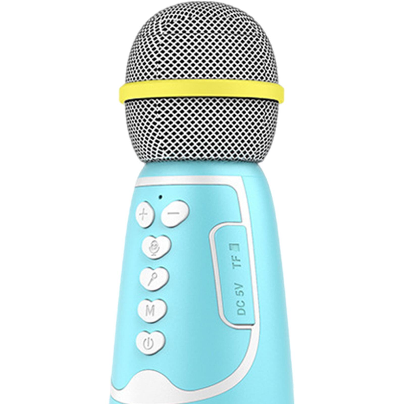 Wireless Bluetooth , Portable Handheld Karaoke Mic Speaker Machine Home Party Birthday for All Smartphones PC