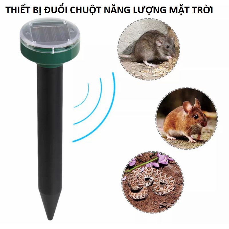 Dụng cụ máy đuổi chuột,rắn côn trùng tự động năng lượng mặt trời siêu nhạy hàng chất lượng cao