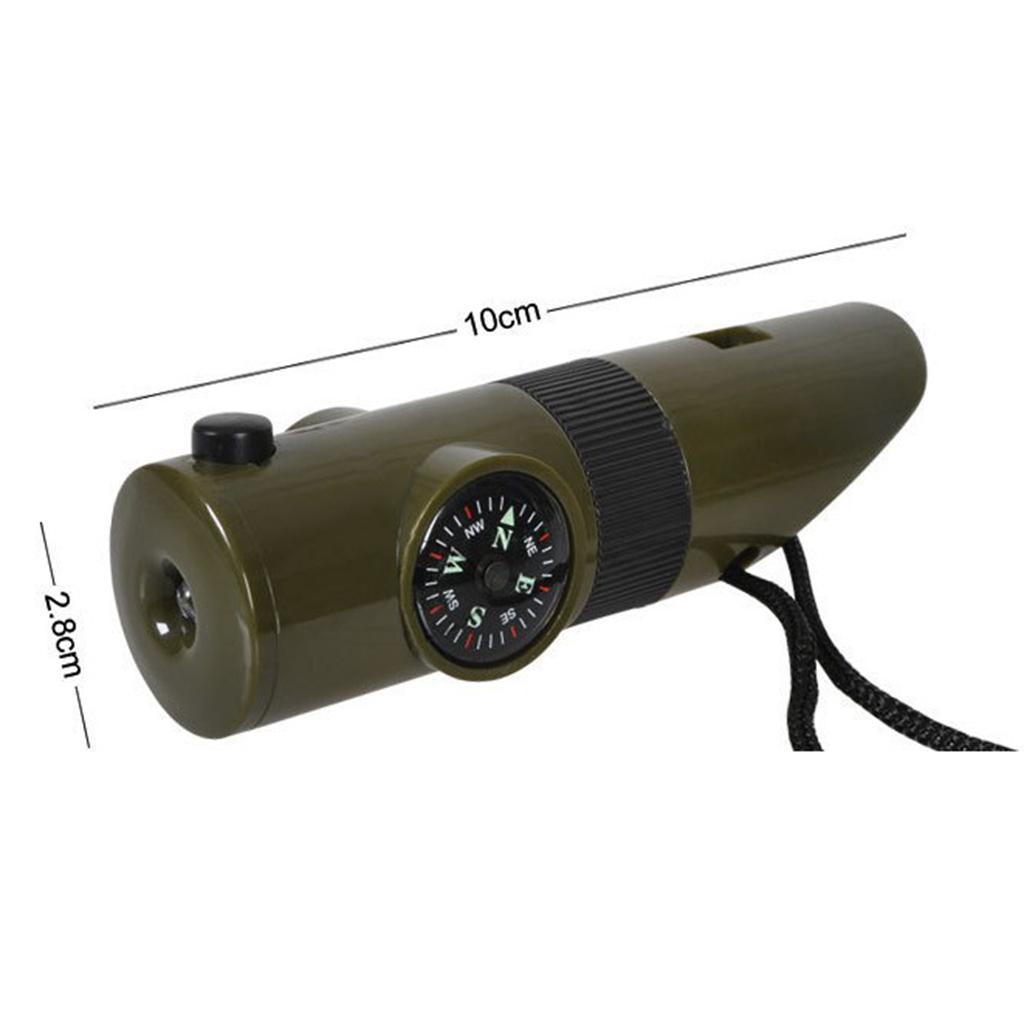 Survival Whistle with Lanyard Outdoor Camping Hiking Sports Tools