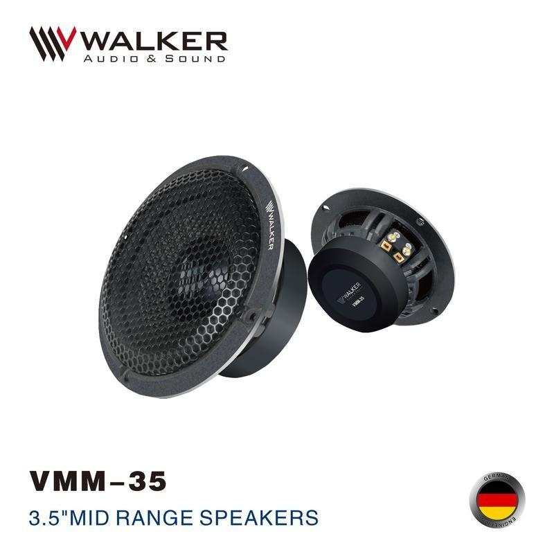 Loa Midrange cao cấp cho ô tô - Loa mid Walker VMM-35 thương hiệu âm thanh của Đức, Loa trung tần