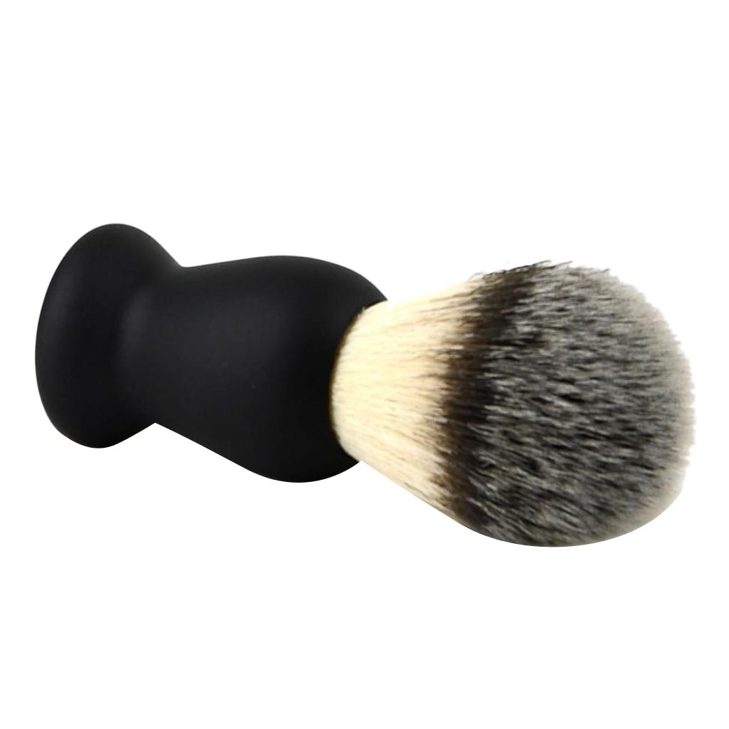 Men Shaving Soft Brush with ABS Handle Powder Make Up Brush Traveling Kit