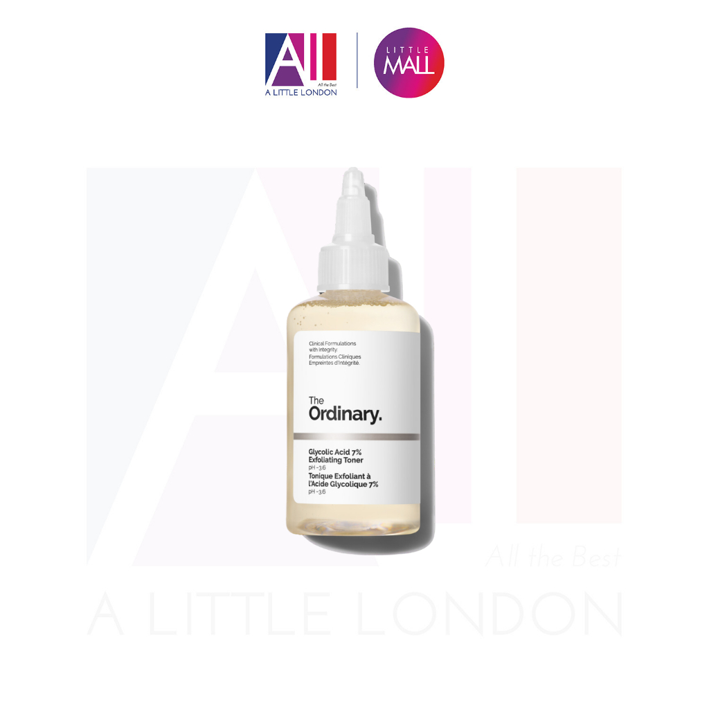 Nước hoa hồng tẩy da chết AHA The Ordinary Glycolic Acid 7% Exfoliating Toner 100ml