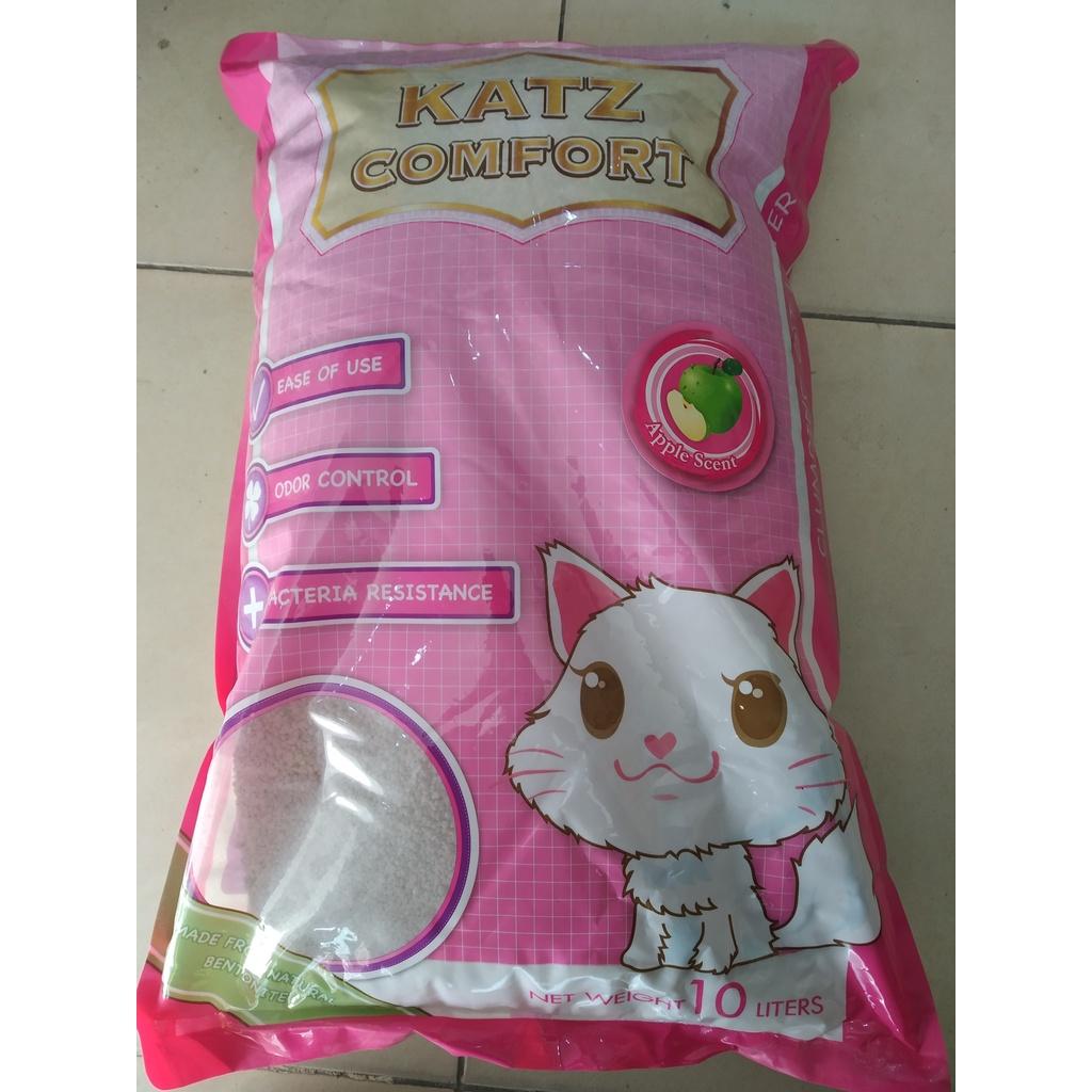 Cát vệ sinh cho mèo Katz Comfort thấm hút vón cục vón cục nhanh 5L