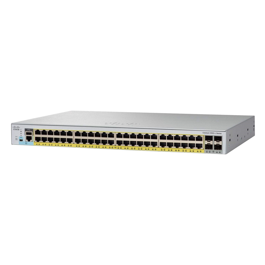 Thiết Bị Chuyển Mạch Switch Cisco WS-C2960L-48TS-AP - Hàng Nhập Khẩu