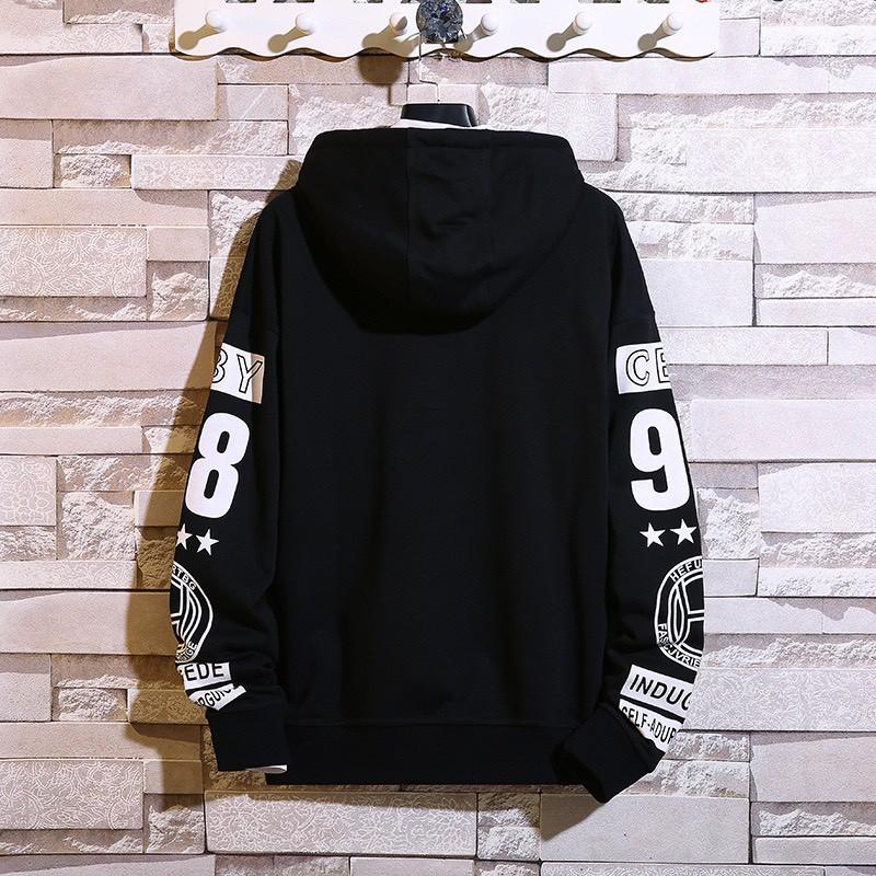 Áo hoodie nam ( TÁM -CHÍN )vải nỉ dày đẹp AO HOODIE FREE SIZE DƯỚI 65KG dibbycloset