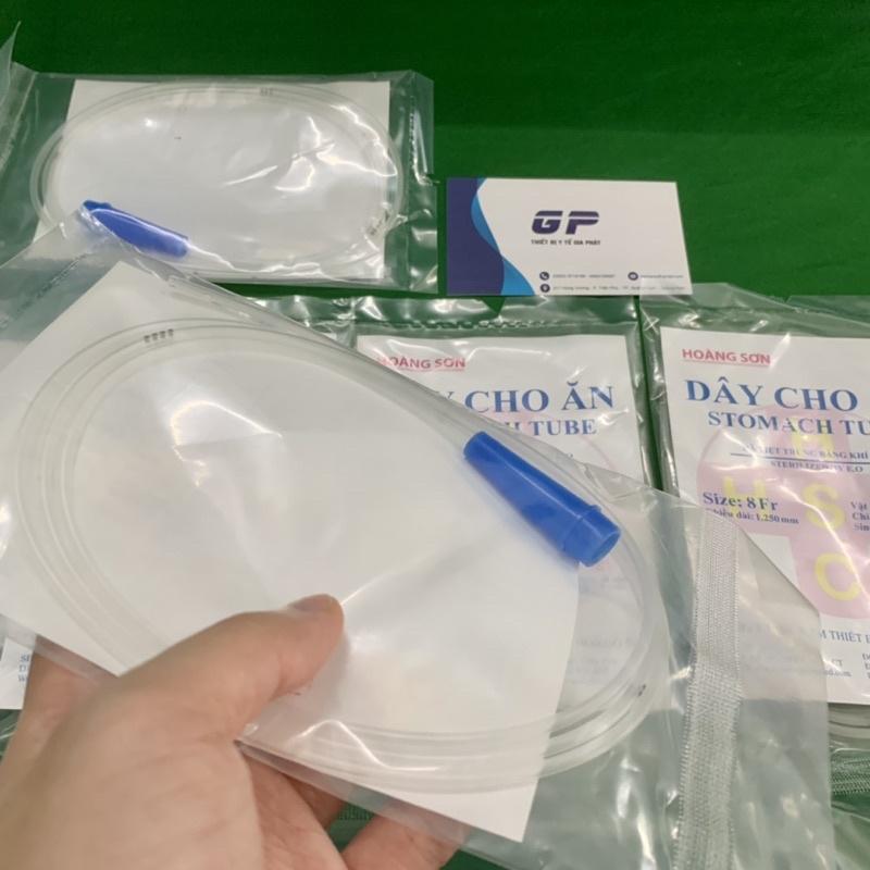DÂY CHO ĂN SỐ 8 KHÔNG NẮP HOÀNG SƠN VN ỐNG XÔNG DẠ DÀY NUÔI ĂN FEEDING TUBE FR8