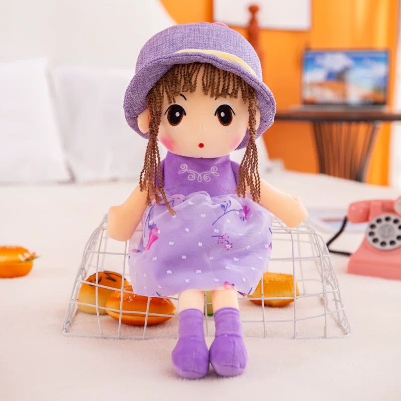 (Size 60cm) Búp bê nhồi bông cho bé gái