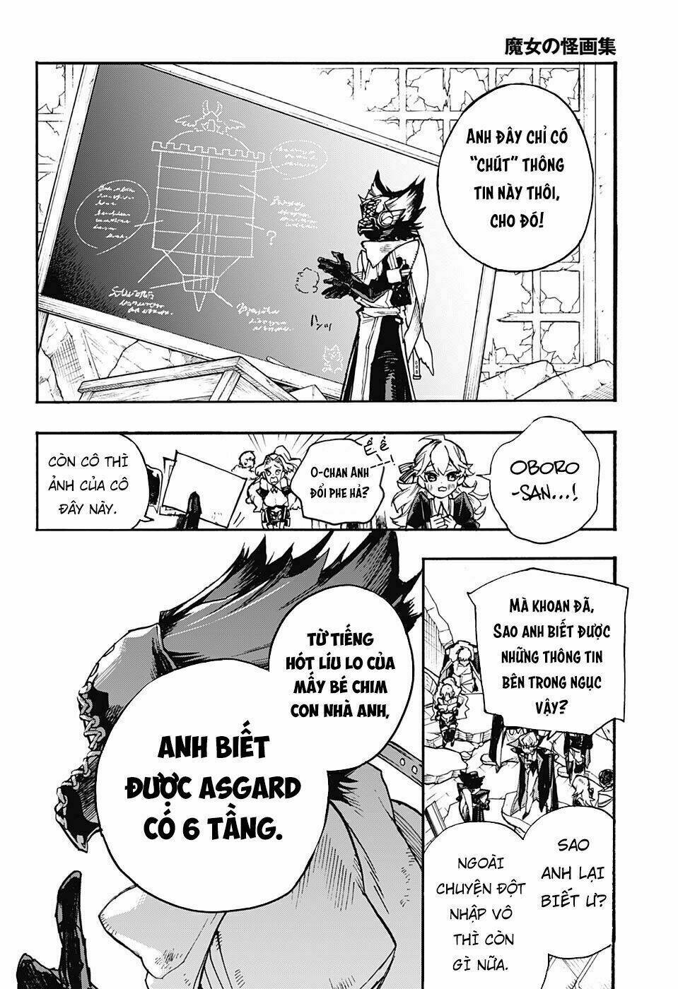 những bức họa quái dị của phù thủy chapter 19 30