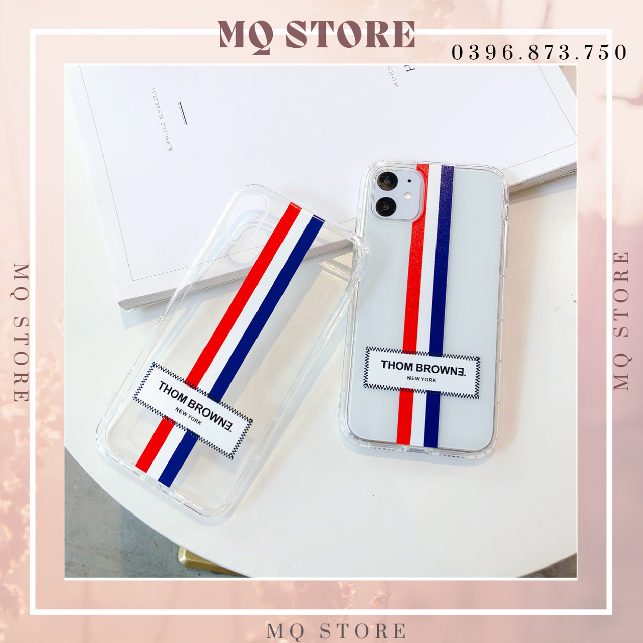 Ốp lưng trong suốt chống sốc cho iPhone 11 hiệu Likgus Thom Browne - hàng nhập khẩu