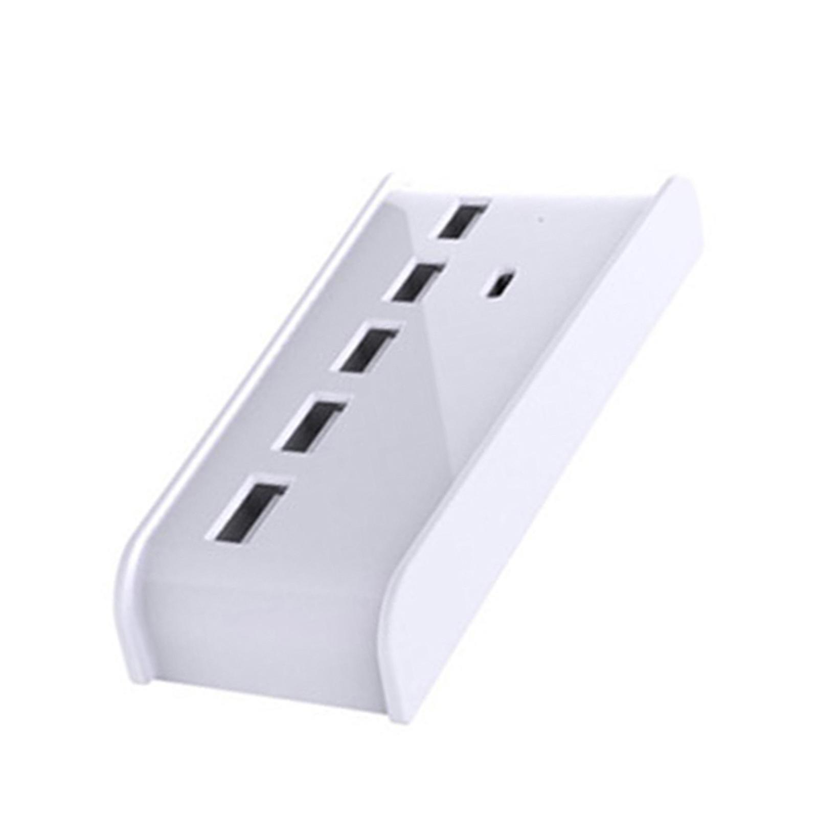 5 Port USB Hub for Game Console USB 2.0 Expansion Hub Splitter Adapter Parts
