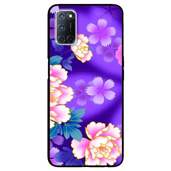 Ốp lưng dành cho Oppo A52 - A72 - A92 - Hoa Ánh Tím