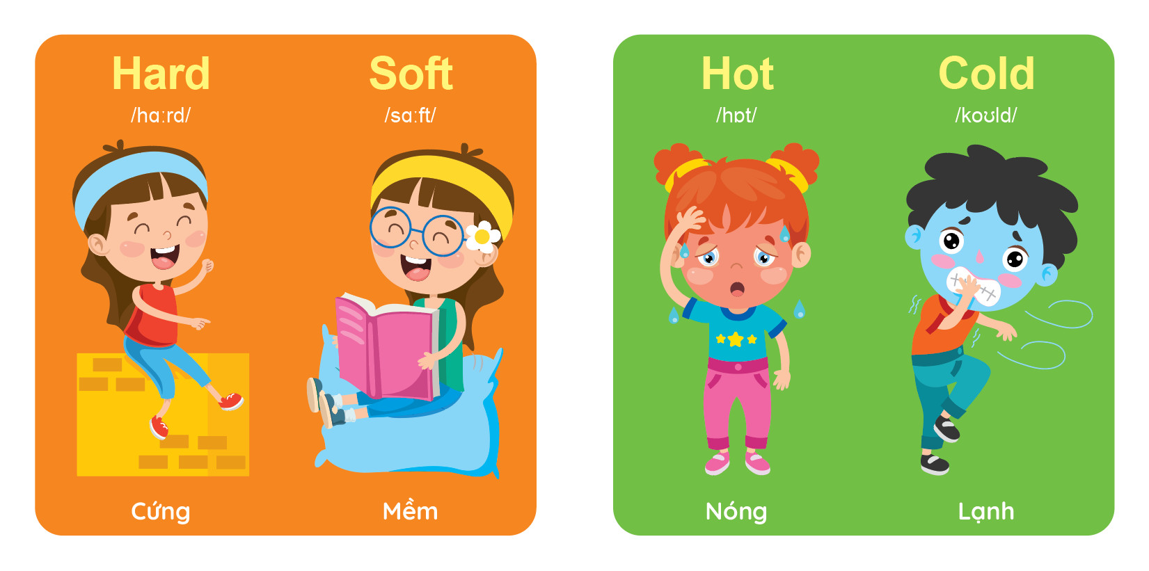 Bộ sách Thư viện hình ảnh đầu tiên cho bé về hành động cảm xúc - My first picture book - Bộ 8 cuốn 8 chủ đề song ngữ - Có file nghe