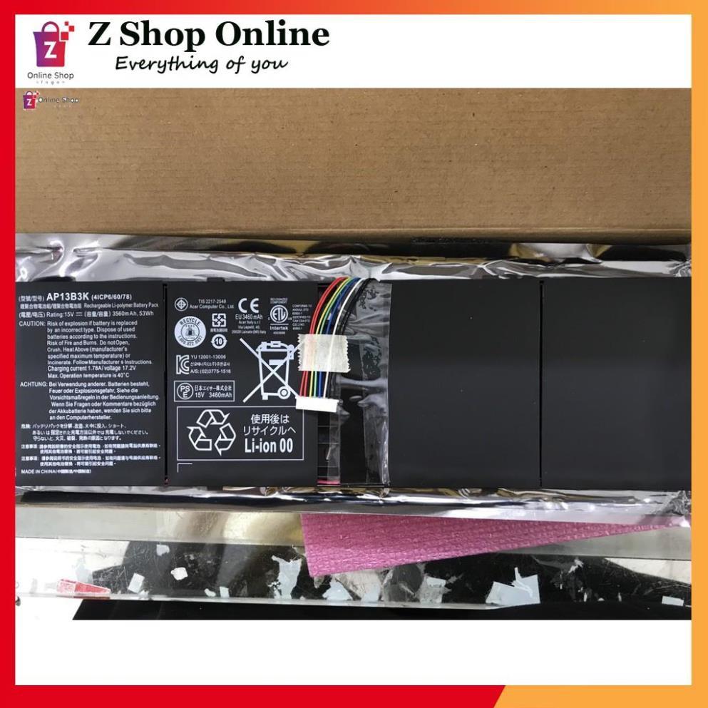 Pin Dùng Cho Acer Aspire V5 V5-572 V7 V7-482 M5 M7 R7 R7-572 R7-571 R3-471T AP13B3K AP13B8K Original