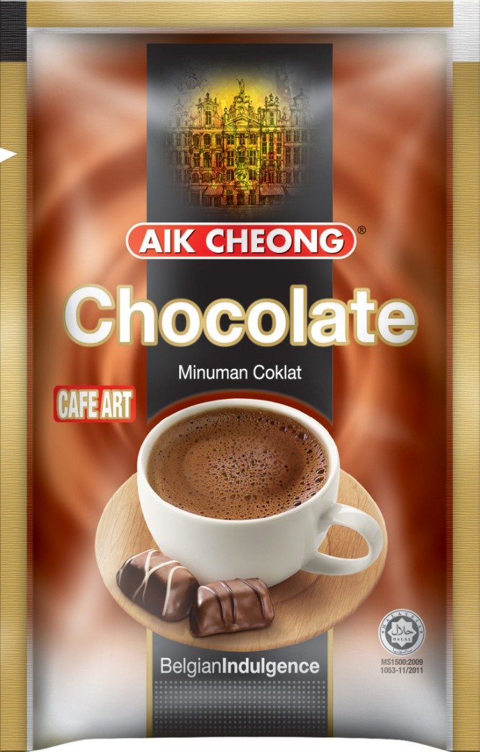 Trà sữa Gói Aik Cheong Malaysia Teh Tarik Combo 5 gói nhỏ Truyền thống, Matcha, Gừng, Chocolate, Capuchino