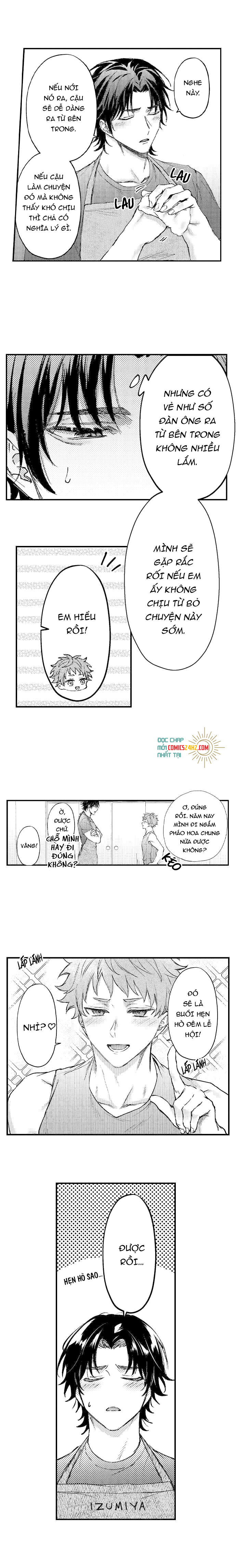 tình yêu ngây thơ của cậu bé bóng chày chapter 7 8