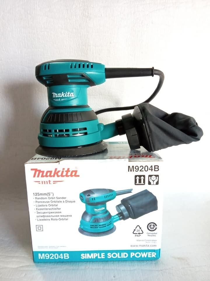 MÁY CHÀ NHÁM TRÒN 125MM 240W MAKITA M9204B - HÀNG CHÍNH HÃNG