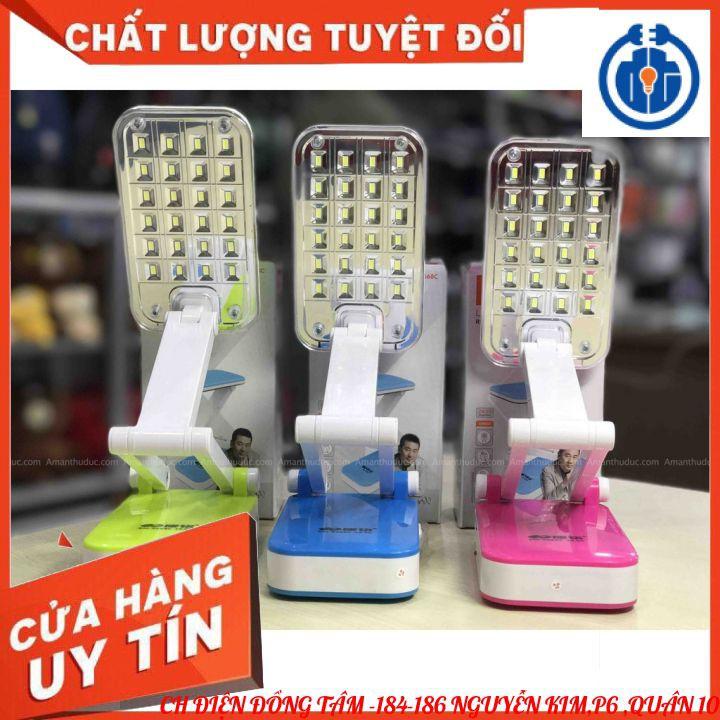 Đèn led pin sạc 28 bóng KY-6645 có gương soi giá tốt.