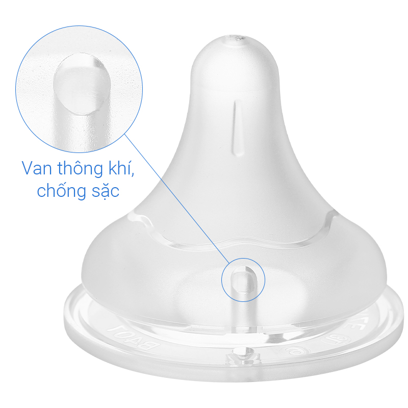 Bộ 2 núm ti Pigeon siêu mềm Plus WN3 cổ rộng size LLL (từ 15 tháng)