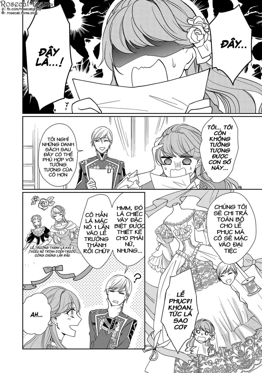 con gái bá tước bỗng thành vị hôn thê của thái tử điện hạ chapter 2 21