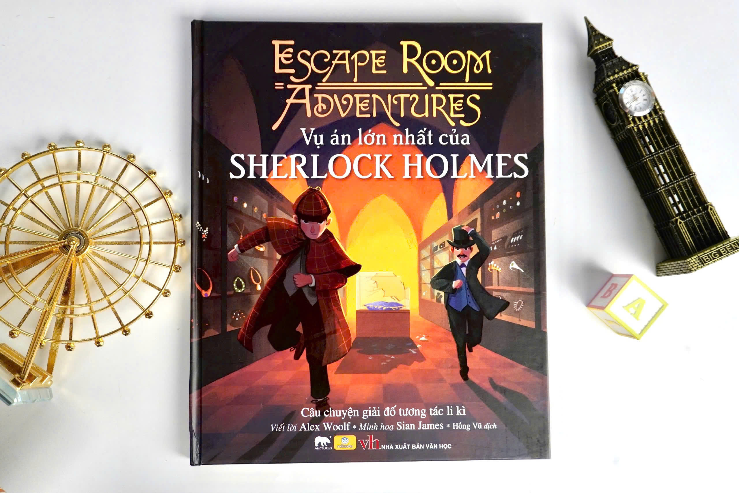 Sách - Vụ Án Lớn Nhất của Sherlock Holmes - Escape Room Adventures - ndbooks