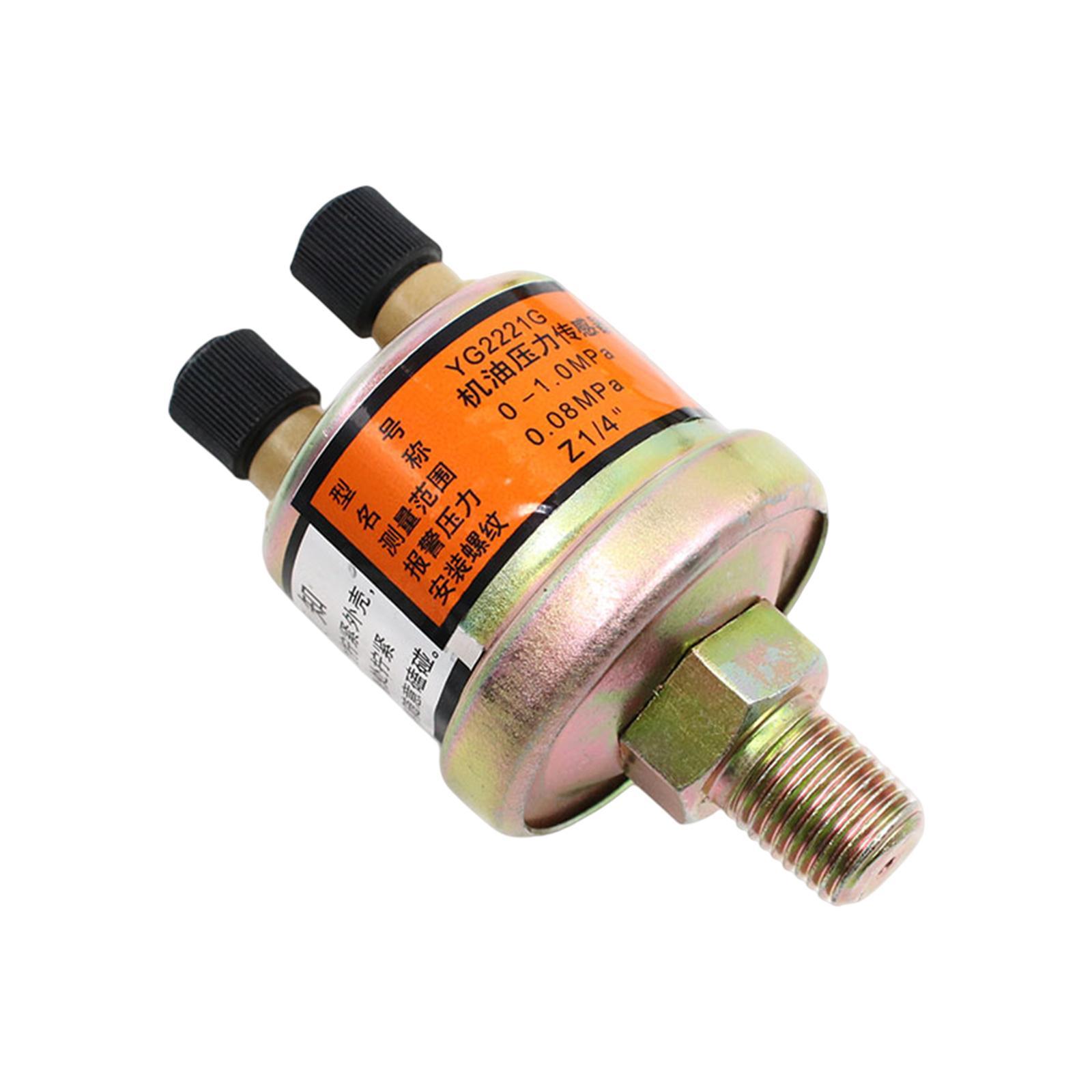 Engine Oil Pressure Sending /4 1/8 NPT Direct Replaces Spare Parts Easy to Install Accessories Gauge Screw Thread Switch Sender
