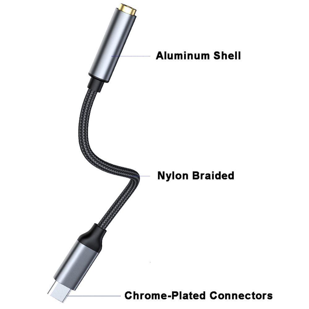 Dây Cáp Âm Thanh Chuyển Đổi Type C Sang Jack Cắm 3.5mm