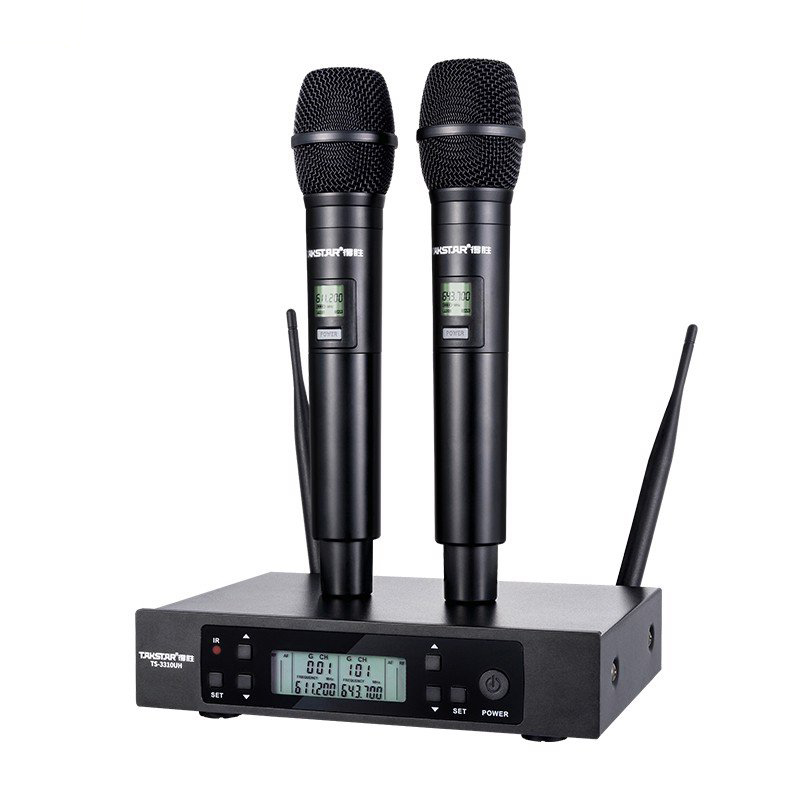 Takstar TS-3310UH - Micro Không Dây UHF Cho Phòng Học, Văn Phòng, Sân Khấu, Karaoke Gia Đình, Phạm Vi 100m - Hàng Chính Hãng