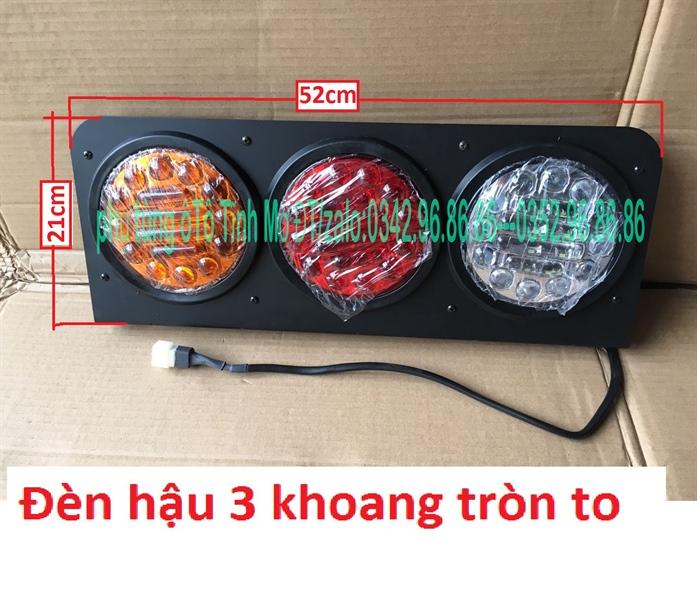 Đèn hậu 3 khoang tròn to