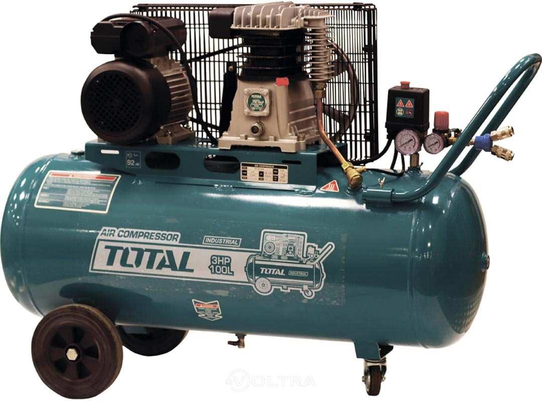 MÁY NÉN KHÍ DÂY CUROA 2.2 KW ( 3.0 HP) 100L TOTAL TC1301006T - HÀNG CHÍNH HÃNG