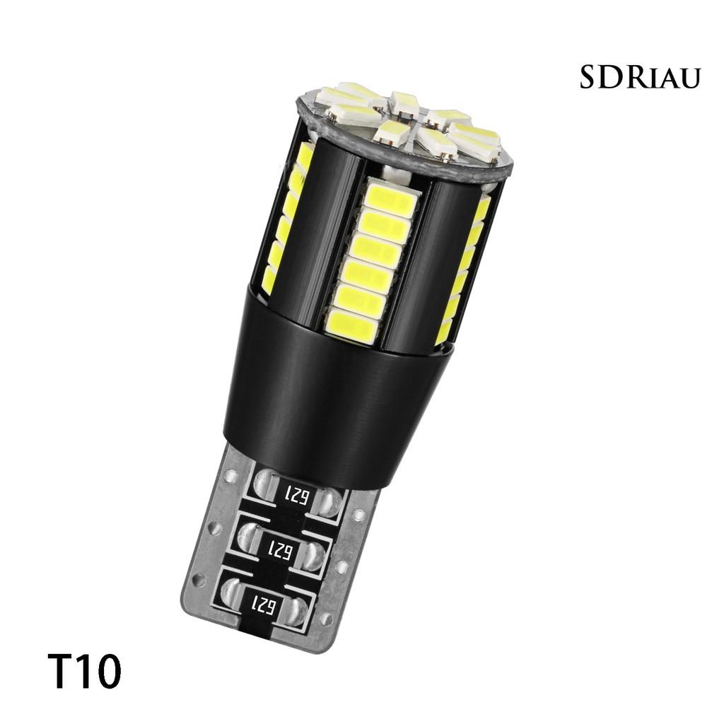 Set 10 Bóng Đèn Led T10 3014 6000k Siêu Sáng Dành Cho Ô Tô