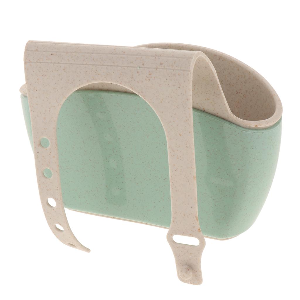 Kitchen Hanging Drain Bag Basket Bath Storage Gadget Tools Sink Holder green