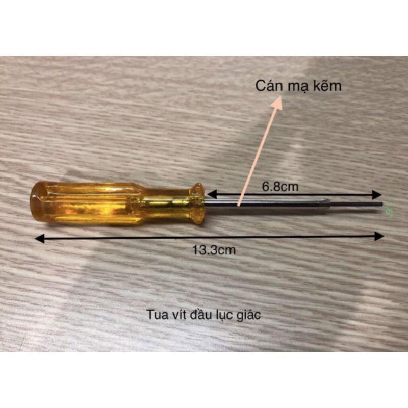 Tô vít lục giác mở kim máy vắt sổ 1.5mm và 1.6mm