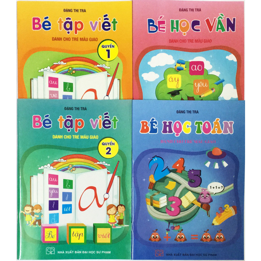 Combo Bé Học Vần và Bé Tập Viết
