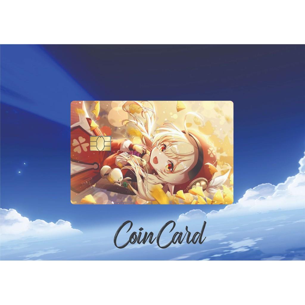 Sticker / Miếng dán Thẻ ATM , Thẻ Ghi nợ, Tín dụng hình GENSHIN IMPACT Klee