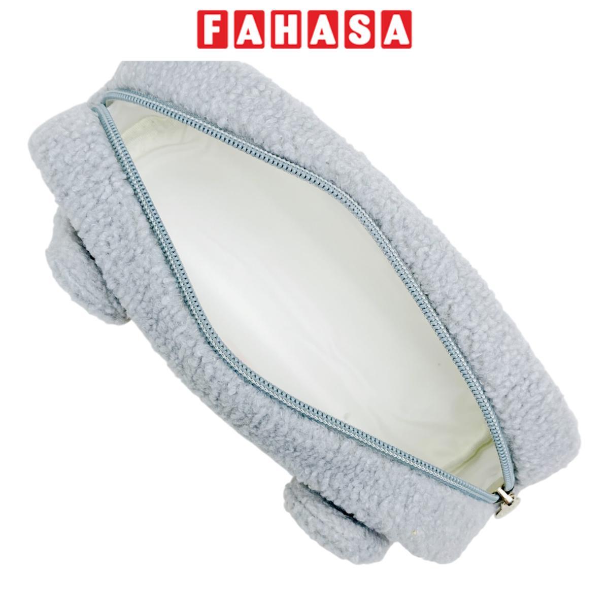 Bóp Viết Vải Thỏ Đeo Kính Xám - 7648