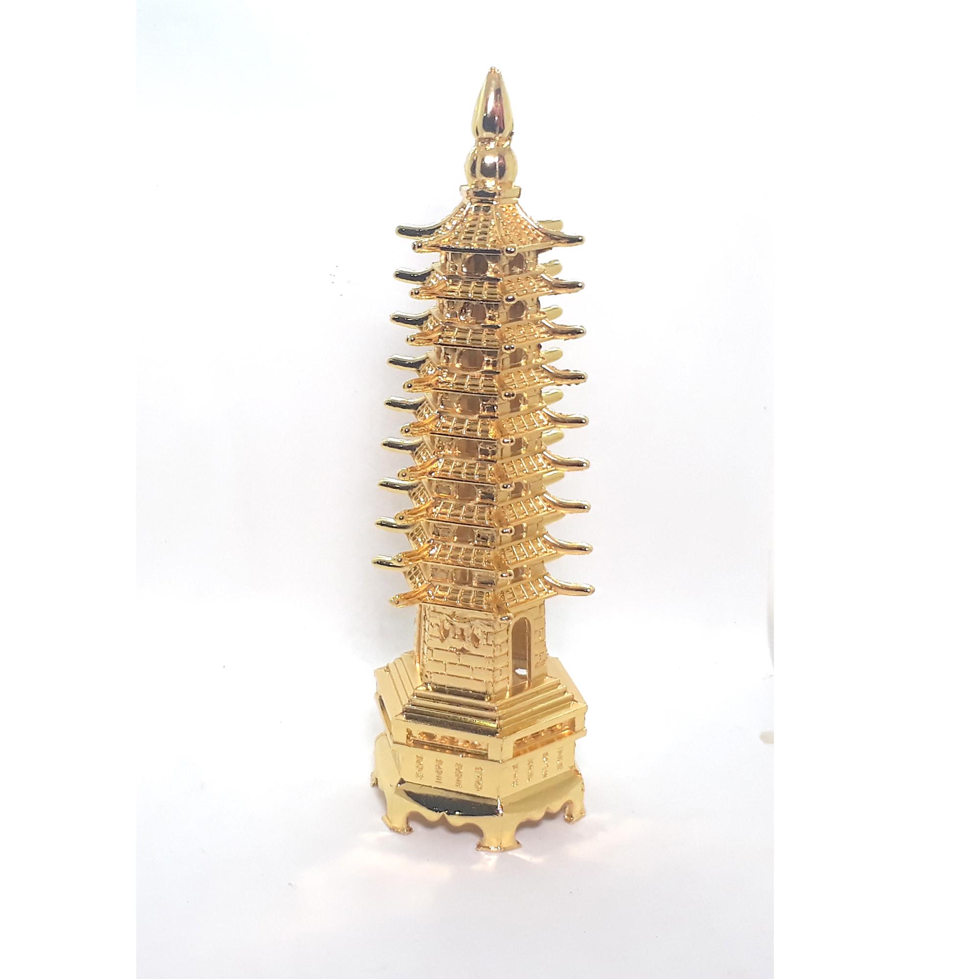 Mô hình Tháp Văn Xương 9 tầng trang trí biểu tượng thăng tiến trên con đường học hành, công danh, sự nghiệp - vật dụng trang trí phong thủy