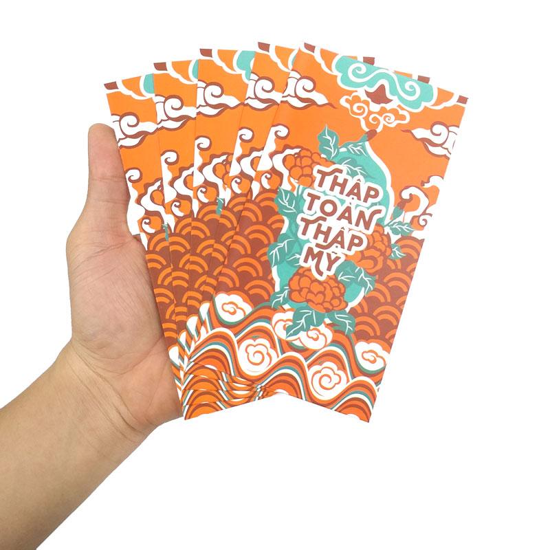 Bộ 5 Bao Lì Xì SDstationery Cát Niên Mỹ Ý - Thập Toàn Thập Mỹ