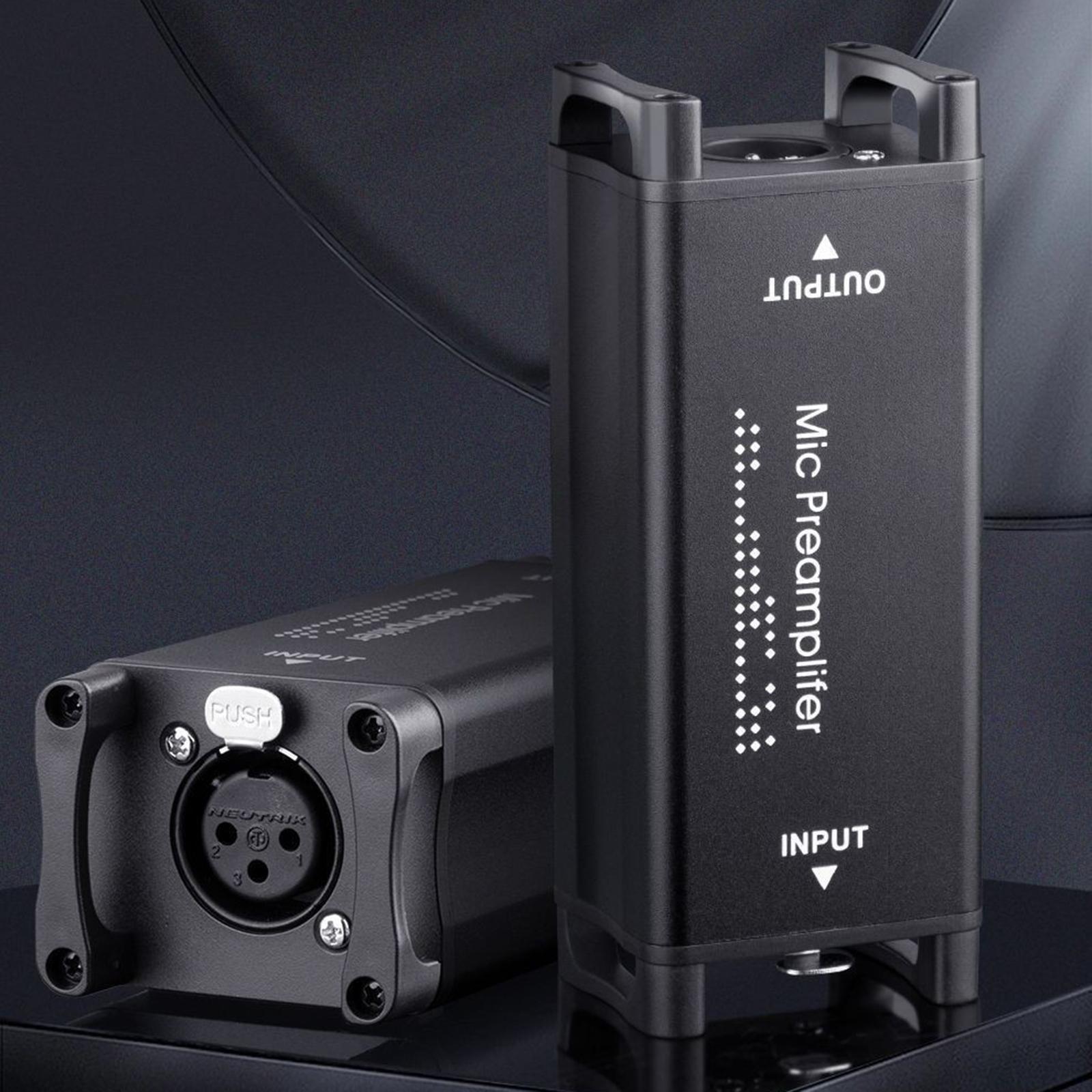 Dynamic Microphone Amplifier Low Noise for Singing Home Studio Recording