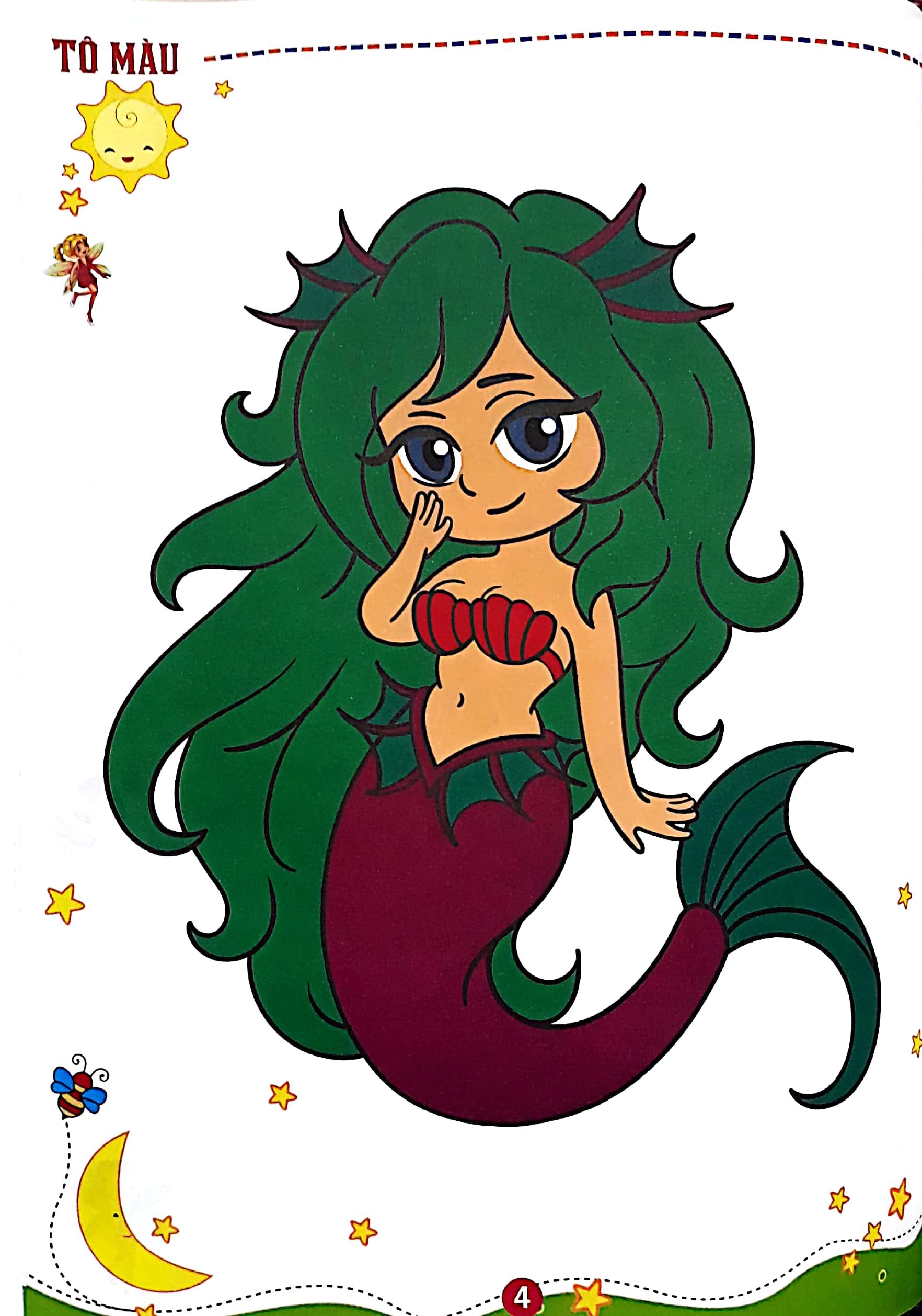 Tô Màu Công Chúa Thiên Thần