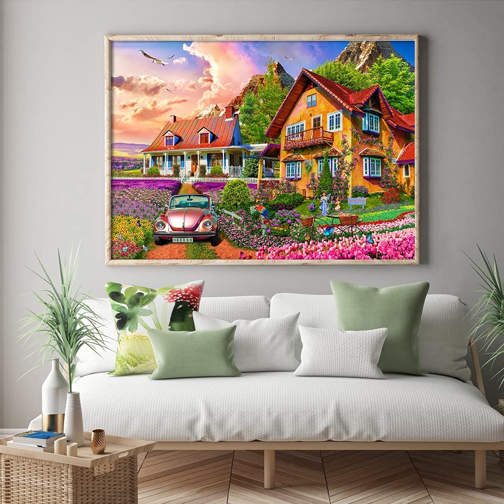 Tranh Ghép Hình 1000 Mảnh Kích Thước 70x50cm/Puzzle 1000 Mảnh Phong Cảnh/Jigsaw Puzzle 1000 Pieces/Tranh Xếp Hình 1000 Mảnh Phong Cảnh/Bộ Tranh Ghép Xếp Hình 1000 Pcs Jigsaw Puzzle/Tranh Ghép Hình Cho Người Lớn và Trẻ em