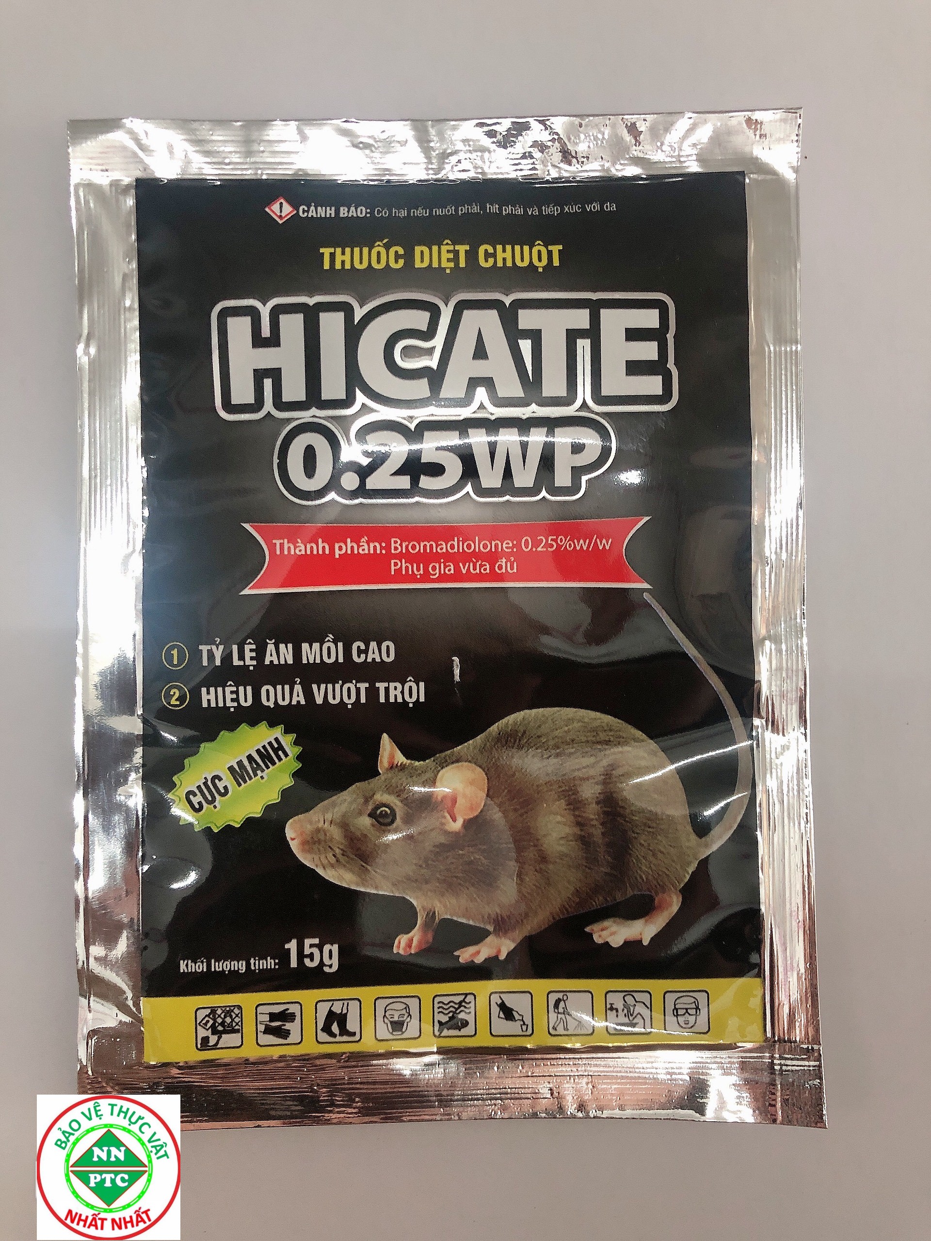 Thuốc Diệt Chuột HICATE 0.25WP