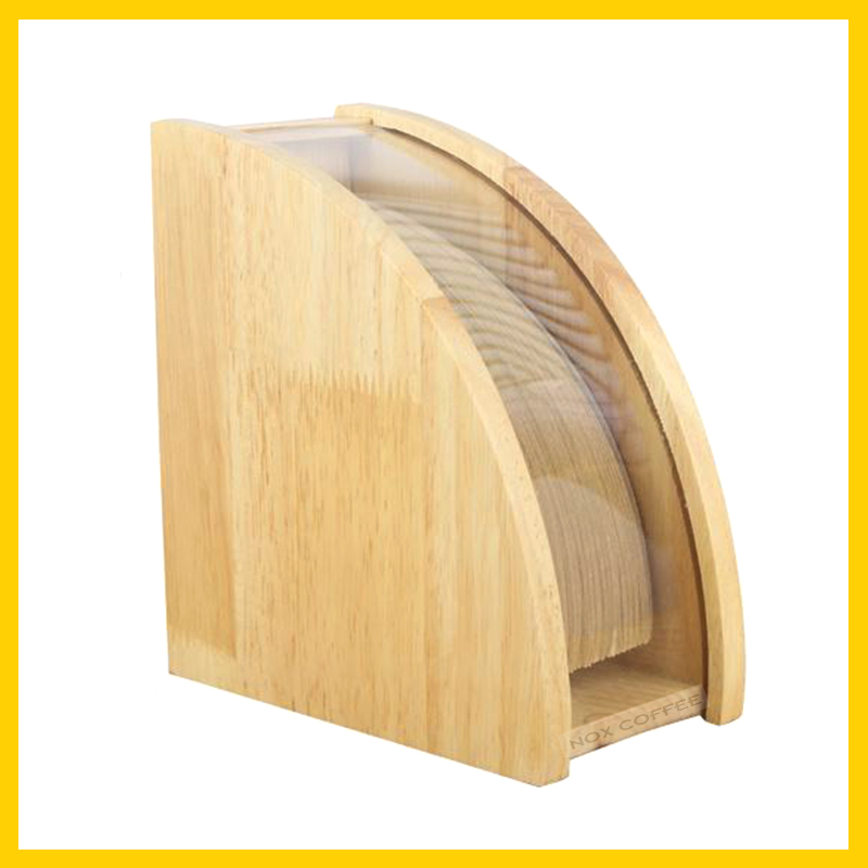 Hộp đựng giấy lọc cà phê | Chất liêu gỗ, handmade