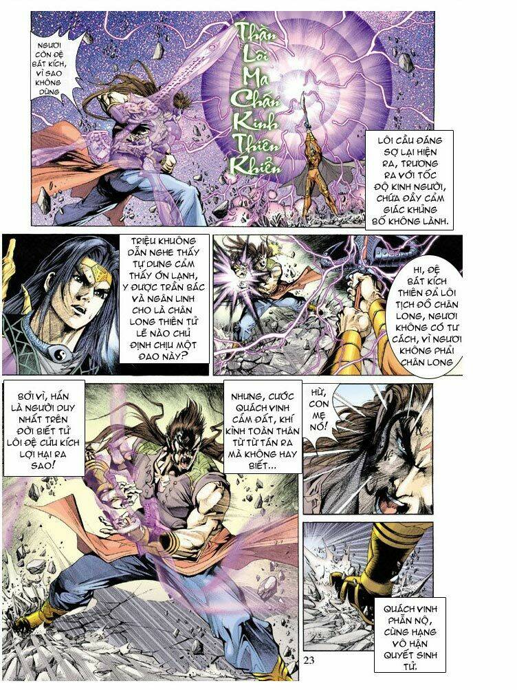 thiên tử truyền kỳ 5 - như lai thần chưởng chapter 145 23
