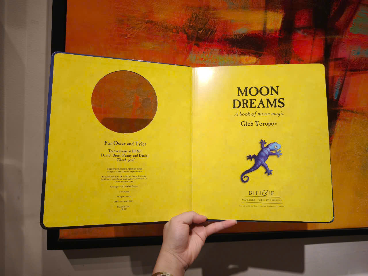 Sách - Moon Dreams by Gleb Toropov - Picture Books / Children in English