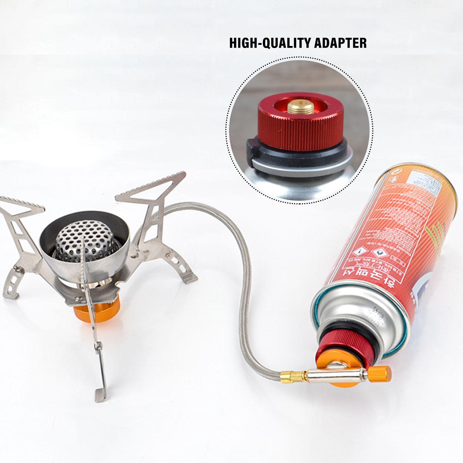 Đầu Nối Chuyển Đổi Bình Gas Cắm Trại Tiện Lợi Hình Tròn