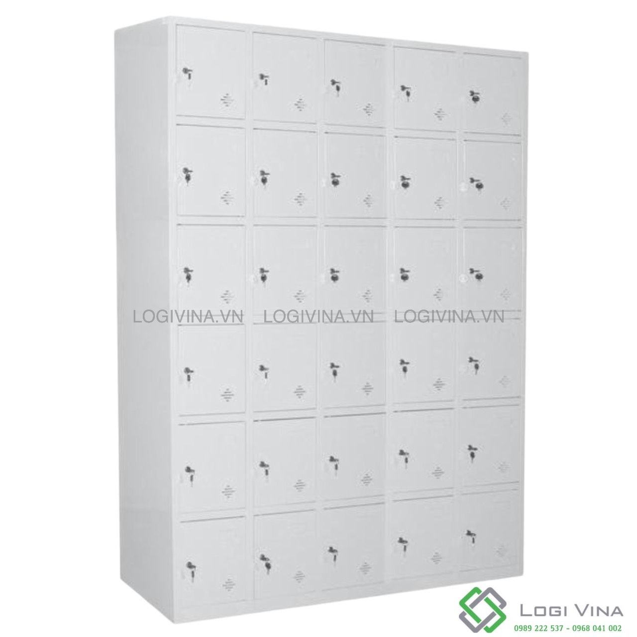 Tủ Locker 30 Ngăn 03VP- 865K, Tủ Sắt 30 Cánh Để Tài Liệu