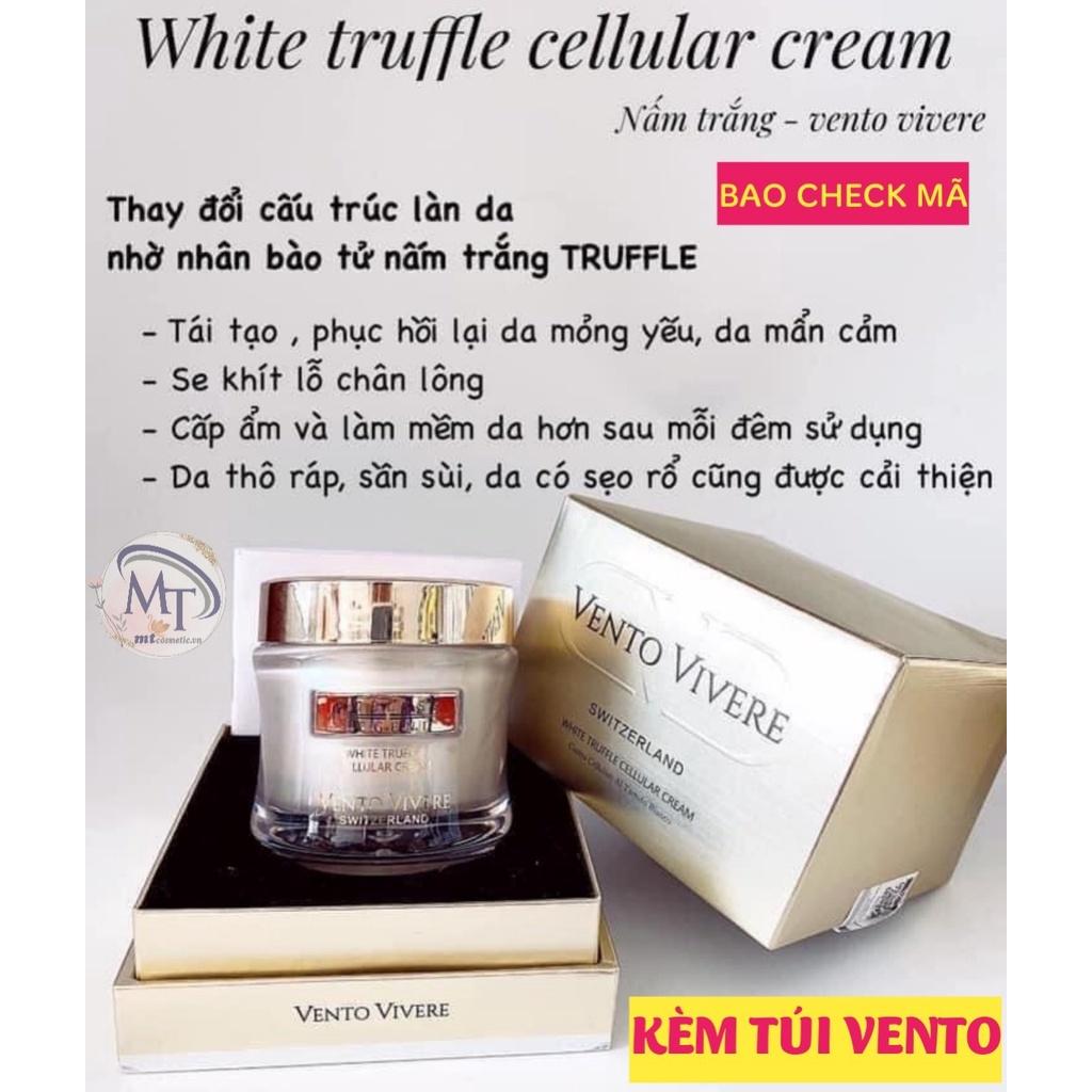 Combo Cải Thiện Sẹo Rỗ - Ngừa Mụn - Mờ Thâm - Trắng Da - Se Khít Lỗ Chân Lông - Serum Trứng Cá Tuyết - Vento Truffle