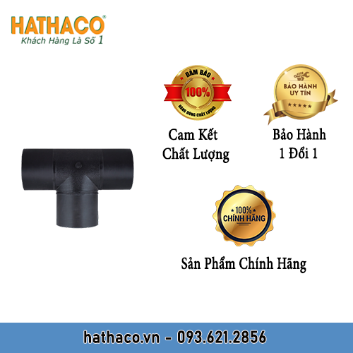 Tê Đều Hàn 110 Dùng Hàn Nối Đầu Ống HDPE